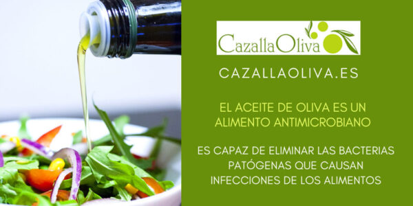 ¿Sabías que el Aceite de Oliva es un alimento con una alta actividad antimicrobiana?