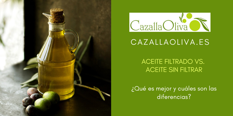 diferencias entre aceite filtrado y aceite sin filtrar