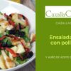 ensalada de pasta con aceite de oliva ecologico de cazallaoliva