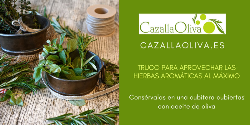 truco para aprovechar hierbas aromaticas al maximo