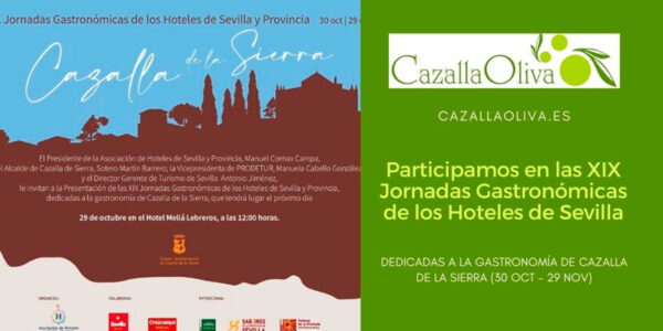 Participamos en las XIX Jornadas Gastronómicas de los Hoteles de Sevilla y Provincia