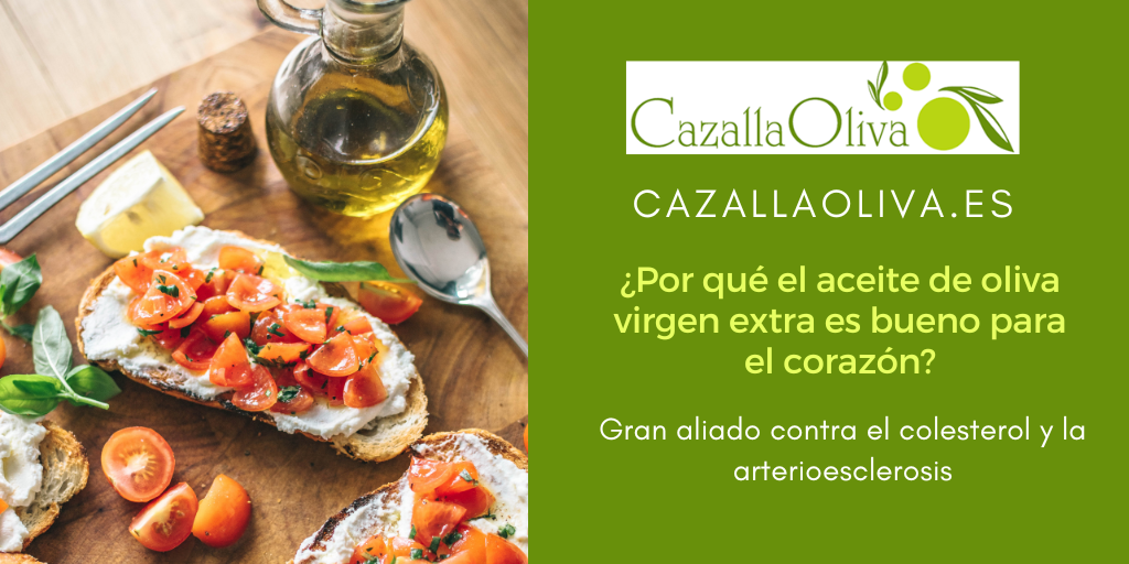 ¿Por qué el aceite de oliva virgen extra es bueno para el corazón?